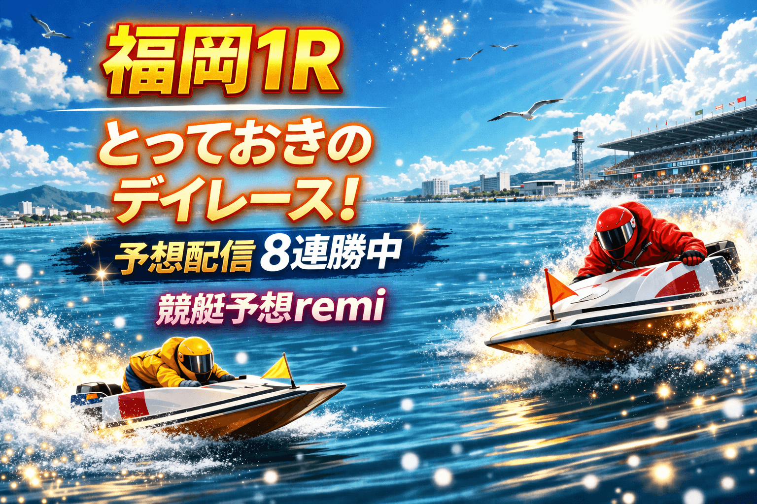 【3/27 福岡 1R🔥】
